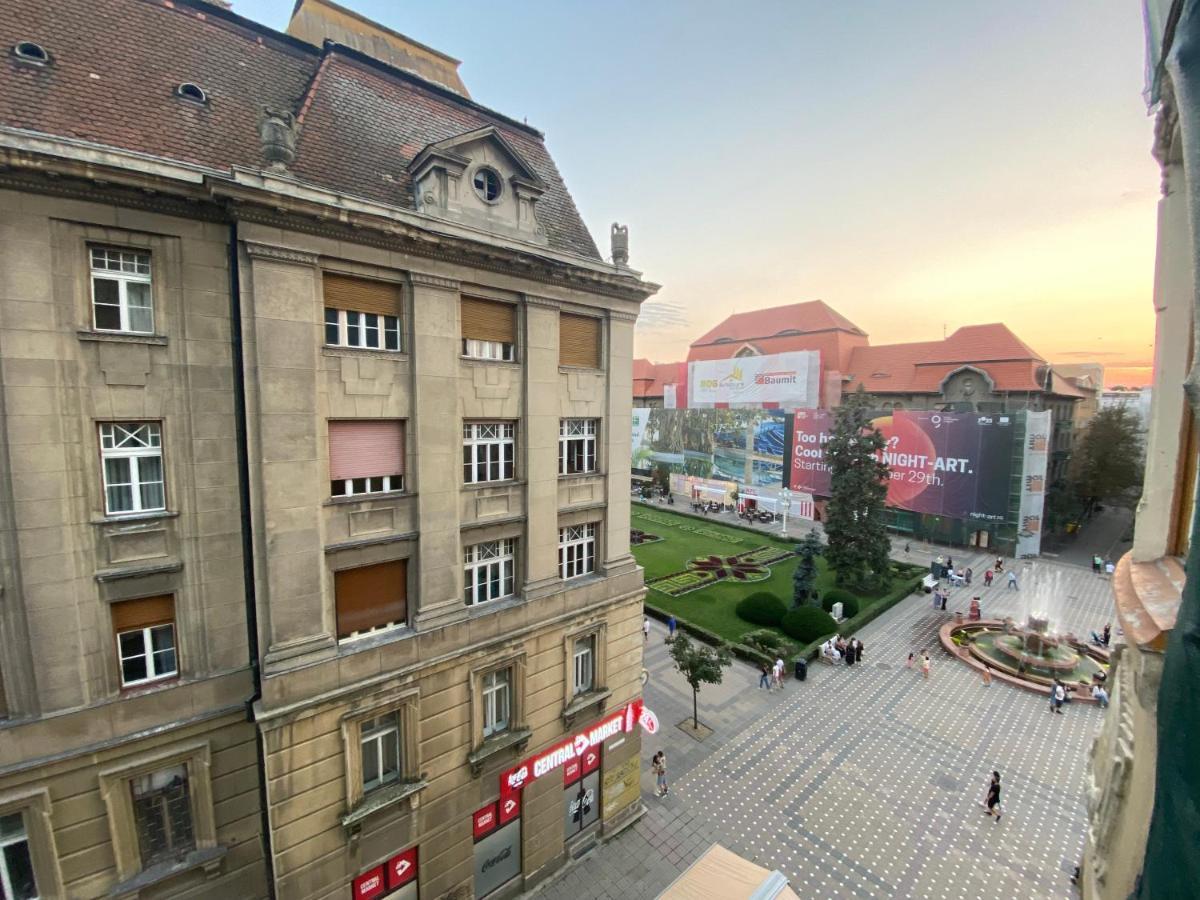 Apartmán Apartament Piata Victoriei Temešvár Exteriér fotografie