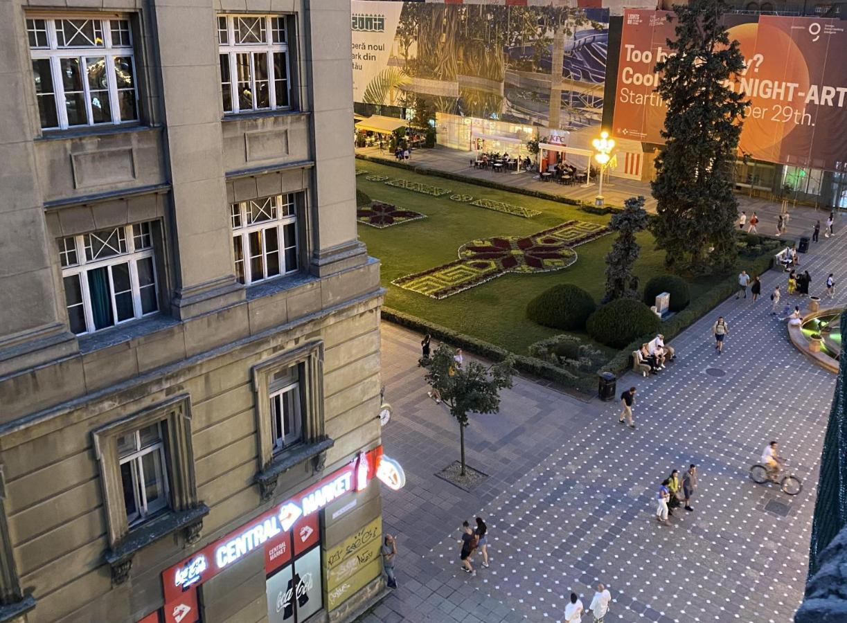 Apartmán Apartament Piata Victoriei Temešvár Exteriér fotografie